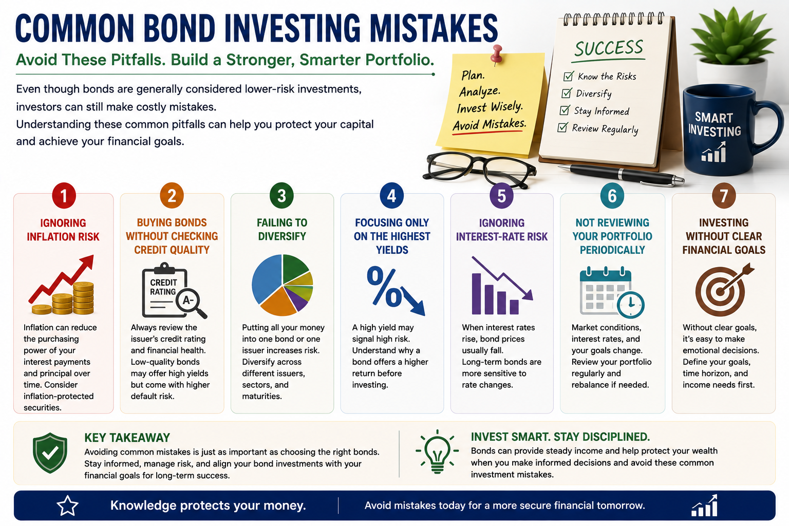 Common mistakes bond investors should avoid