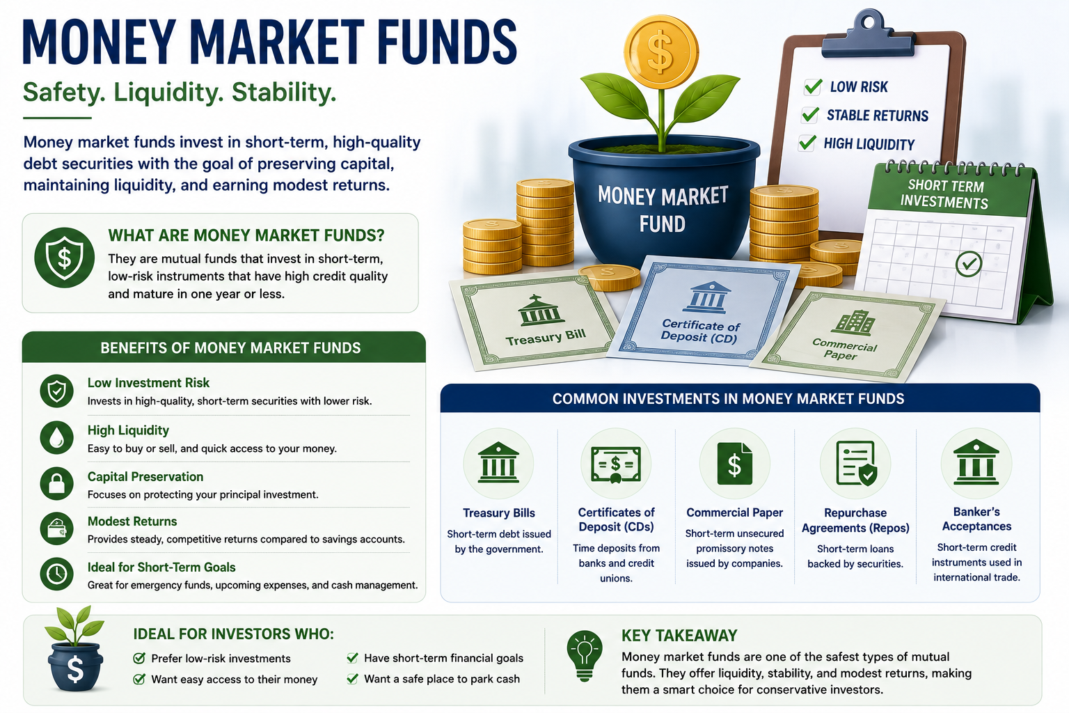 Money market mutual fund investing