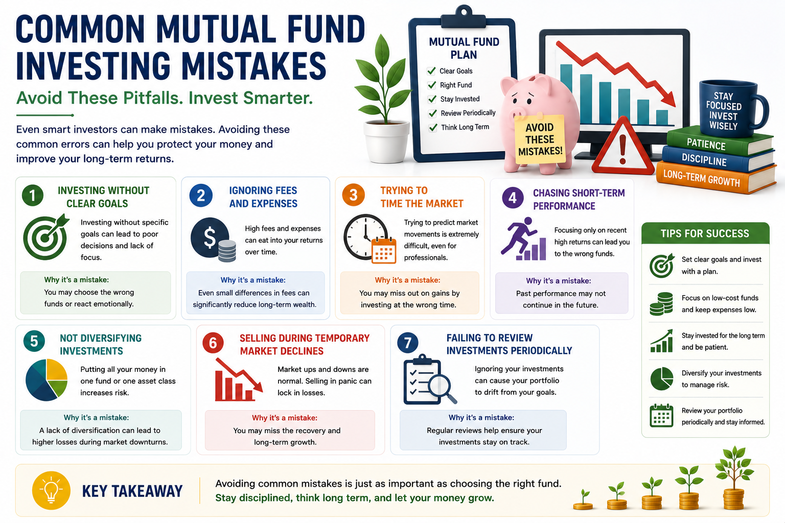 Common mistakes made by mutual fund investors